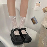 Cute Lolita Socks with Ribbon | Frilly Socks with Lace - KawaSocks